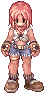 Blacksmith, female, standing