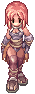 Assassin, female, standing