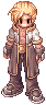 Monk, male, standing