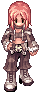 Gunslinger, female, standing
