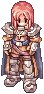 Paladin, female, standing