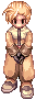 Acolyte, male, standing