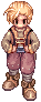Merchant, male, standing