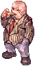 Grim-looking Man
